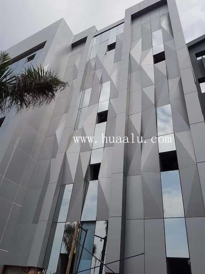 Huabond alucobond is very popular in Egypt Huabond alucobond is very popular in Egypt