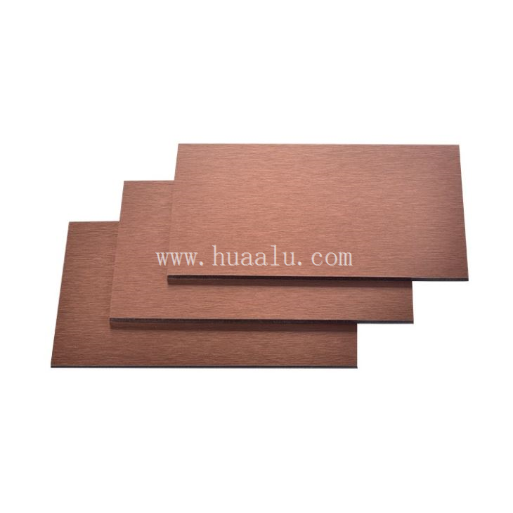 brushed-copper-aluminum-composite-sheet